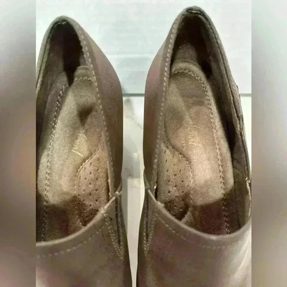 Natural Soul By Naturalizer Shoes Women's 6.5 M Slip On Loafers Brown - Picture 3 of 8